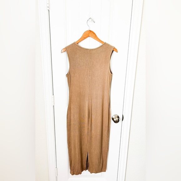 Rachel Zoe Ribbed Midi Tank Dress Size Medium - Picture 2 of 2